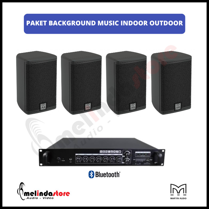 Paket Sound System Background Music Speaker Martin Audio | 4 Speaker